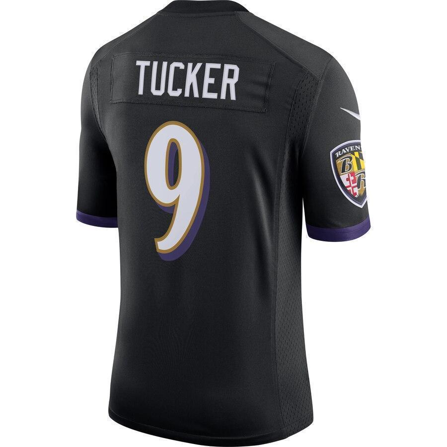 Justin Tucker Baltimore Ravens Nike Speed Machine Limited Jersey