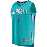 1-Malik Monk Charlotte Hornets Jersey Teal - Icon Edition