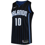 10-Evan Fournier Orlando Magic Jersey - Statement Edition – Black
