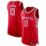 13-James Harden Houston Rockets Player Jersey Red - Icon Edition