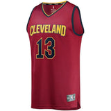 13-Tristan Thompson Cleveland Cavaliers Jersey Maroon - Icon Edition