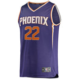 22-DeAndre Ayton Phoenix Suns Jersey - Icon Edition - Purple
