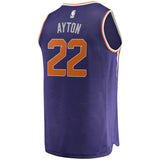 22-DeAndre Ayton Phoenix Suns Jersey - Icon Edition - Purple