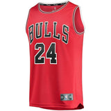 24-Lauri Markkanen Chicago Bulls  Jersey Red - Icon Edition