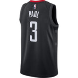 3-Chris Paul Houston Rockets Swingman Jersey - Statement Edition – Black