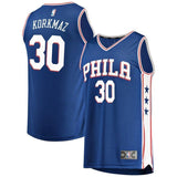 30-Furkan Korkmaz Philadelphia 76ers Jersey - Icon Edition – Royal