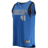 41-Dirk Nowitzki Dallas Mavericks Jersey Blue - Icon Edition