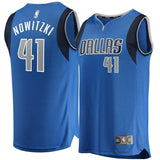 41-Dirk Nowitzki Dallas Mavericks Jersey Blue - Icon Edition