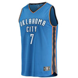 7-Timothe Luwawu-Cabarrot Oklahoma City Thunder  Jersey - Icon Edition - Blue