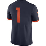 Illinois Fighting Illini 2018 Game Football Jersey – Navy