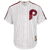 Larry Bowa Philadelphia Phillies Majestic Cooperstown  Jersey – White