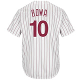 Larry Bowa Philadelphia Phillies Majestic Cooperstown  Jersey – White