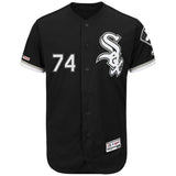 Eloy Jimenez Chicago White Sox Majestic Flex Base Collection Player Jersey – White/Black