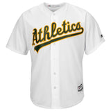 Marcus Semien Oakland Athletics Majestic Home Cool Base Player Jersey - White