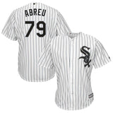 Jose Abreu Chicago White Sox Majestic Cool Base Player Jersey - Black/White