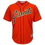 San Francisco Giants Majestic Official Cool Base Jersey - Orange