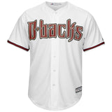 Randy Johnson Arizona Diamondbacks Majestic Home Big & Tall Cooperstown Cool Base Player Jersey - White