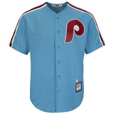 Robin Roberts Philadelphia Phillies Majestic Cooperstown  Player Jersey – White/ Light Blue