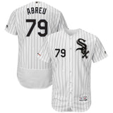 Jose Abreu Chicago White Sox Majestic Alternate Flex Base Collection Player Jersey - Black/White