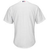Los Angeles Dodgers Majestic Official Cool Base Jersey - White/Royal