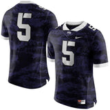 TCU Horned Frogs Nike #5 Limited Football Jersey - Purple