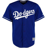 Los Angeles Dodgers Majestic Official Cool Base Jersey - White/Royal