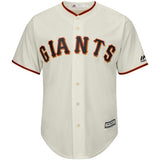 Buster Posey San Francisco Giants Majestic Official Team Cool Base Player Jersey - Cream