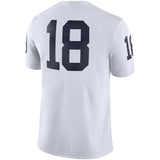 #18 Penn State Nittany Lions Nike Game Football Jersey - White