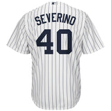Luis Severino New York Yankees Majestic Cool Base Home Player Jersey - White