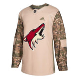 Arizona Coyotes adidas Veterans Day Practice Jersey - Camo