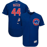 Anthony Rizzo Chicago Cubs Majestic Flex Base Collection Player Jersey - Royal/White
