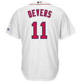 Rafael Devers Boston Red Sox Majestic Home Official Cool Base Player Jersey - White