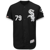 Jose Abreu Chicago White Sox Majestic Home Flex Base Collection Player Jersey - White/Black