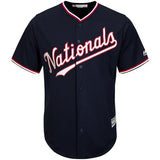 Max Scherzer Washington Nationals Majestic Alternate Official Cool Base Replica Player Jersey - Navy