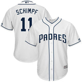 Ryan Schimpf San Diego Padres Majestic Home Cool Base Jersey - White