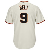 Brandon Belt San Francisco Giants Majestic Cool Base Alternate Player Jersey - Cream