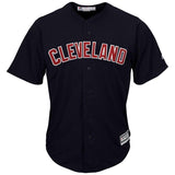 Cleveland Indians Majestic Alternate 2019 Cool Base Team Jersey – Navy/Scarlet