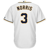 San Diego Padres Majestic Derek Norris Cool Base Jersey - White