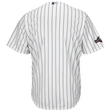 New York Yankees Majestic 2019 Postseason Official Cool Base Team Jersey - White/Navy