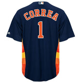 Carlos Correa Houston Astros Majestic Official Cool Base Player Jersey - Navy