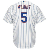 David Wright New York Mets Majestic Home Replica Cool Base Player Jersey - White/Royal