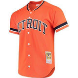 Kirk Gibson Detroit Tigers Mitchell & Ness Fashion Cooperstown Collection Mesh Batting Practice Jersey - Orange
