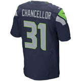 Kam Chancellor Seattle Seahawks Nike Elite Jersey - College Navy