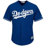 Clayton Kershaw Los Angeles Dodgers Majestic Big & Tall Alternate Cool Base Replica Player Jersey - Royal/White