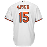 Chance Sisco Baltimore Orioles Majestic Home Cool Base Player Jersey - White