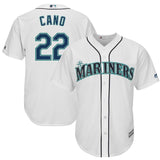 Robinson Cano Seattle Mariners Majestic Cool Base Player Jersey - White