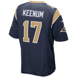 Case Keenum Los Angeles Rams Nike Game Jersey - Navy