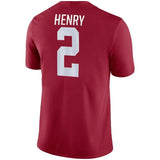 Derrick Henry Alabama Crimson Tide Game Jersey – Crimson