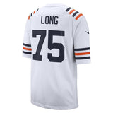 Kyle Long Chicago Bears Nike 2019 Alternate Classic Game Jersey - White