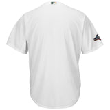 Oakland Athletics Majestic 2019 Postseason Official Cool Base Team Jersey - White